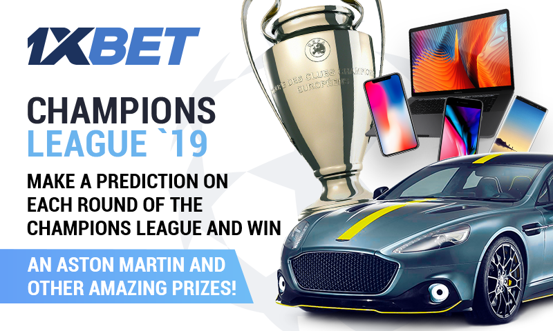 1xbet liga prvakov