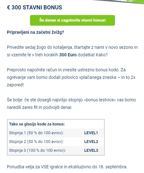 Bet at Home bonus