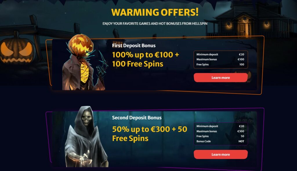 hell spin casino